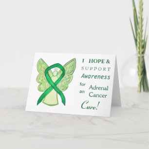 Cartes de voeux pour la sensibilisation au cancer 