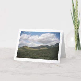 Cartes de voeux pour le désert Skyline Cowboy ou c