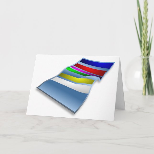 Cartes de voeux pour serviettes de plage (Devant)