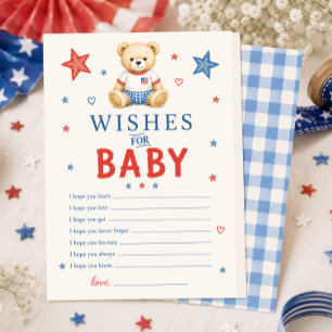 Cartes de vœux Rouge Blanc & Due pour bébé