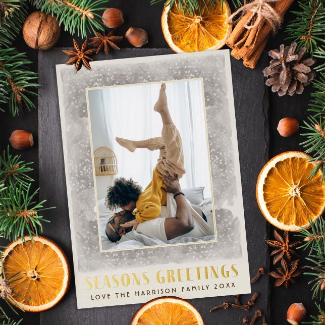 Cartes de vœux saisons vintage (Créateur téléchargé)