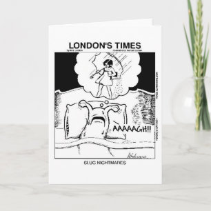 Cartes de voeux Slug Nightmares