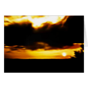 Cartes de voeux Sunrise / Sunset