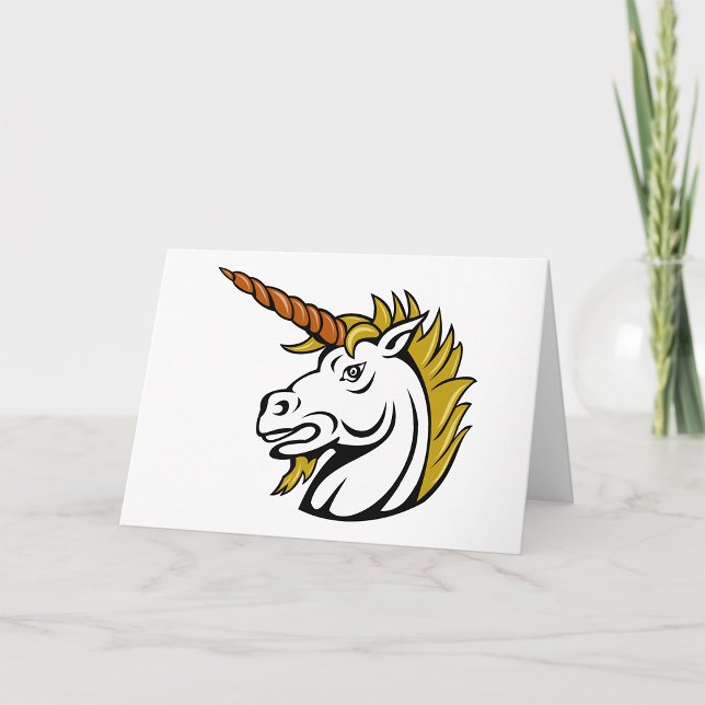Cartes de voeux Unicorn en colère (Créateur téléchargé)