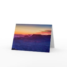 Cartes de voeux vierges Grand Canyon