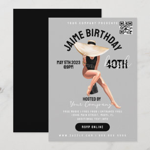 Cartes de vol pour l'événement 40e anniversaire de