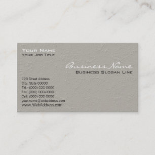 Cartes d'entreprise de construction
