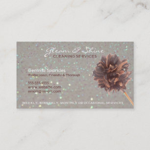 Cartes d'entreprise de services de nettoyage