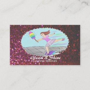 Cartes d'entreprise de services de nettoyage