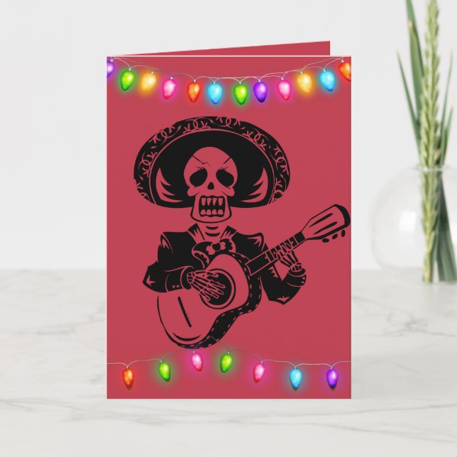 CARTES DÉPLAISANTES DE NOËL GOTHIQUE (Devant)