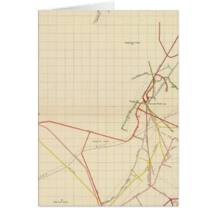 Cartes des mines de charbon numéro VII