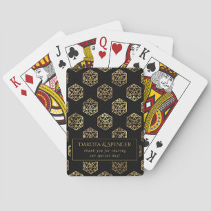 Cartes Dés RPG   Joueur de jeu de rôle sur table Gold Fan