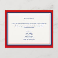 Cartes d'hébergement Mariage de baseball