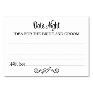 Cartes d'idées de la Nuit Date Noire