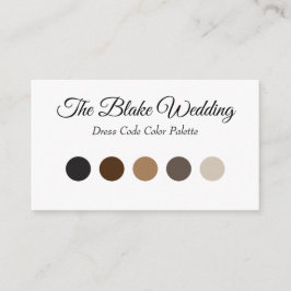 Cartes d'insertion de Faire-part de mariage coordo