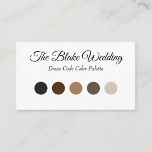 Cartes d'insertion de Faire-part de mariage coordo