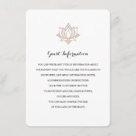 Cartes d'insertion élégantes