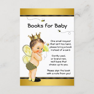 Cartes d'insertion pour Baby Shower 'Les garçons a