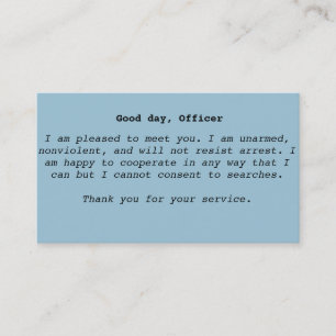 Cartes d'interaction de police