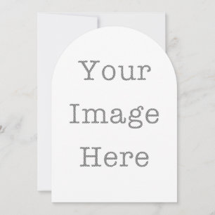Cartes d'invitation à découpe personnalisée – Form