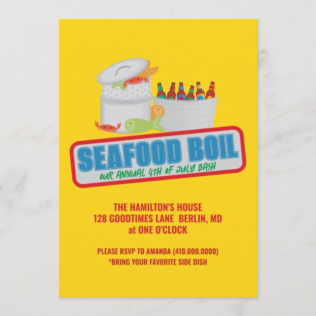 Cartes d'invitation à la fête annuelle de fruits d (Devant)