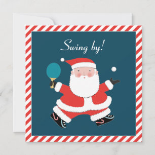 Cartes d'invitation à la fête de Noël