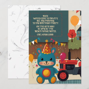 Cartes d'invitation à une fête