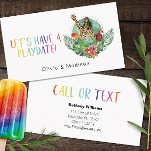 Cartes d'invitation à une rencontre pour Maman - A