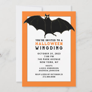 Cartes d'invitation amusantes pour une fête d'Hall