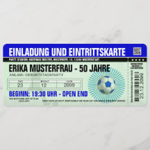 Cartes d'invitation Anniversaire drôle