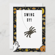 Cartes d'invitation créatives pour une fête d'Hall