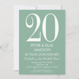 Cartes d'invitation d'anniversaire simples et mode