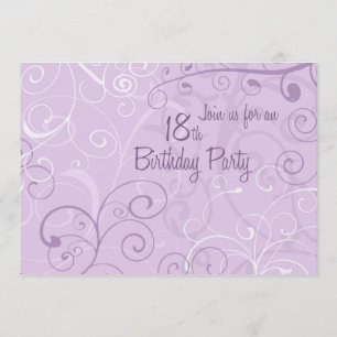 Cartes d'invitation de fête d'anniversaire de