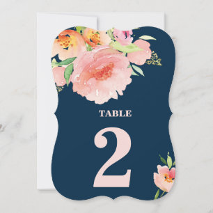 cartes d'invitation de mariage à fleurs aquarelles