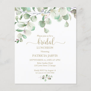 Cartes d'invitation de mariage au budget verdure