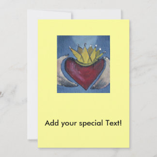 Cartes d'invitation de mariage Claddagh personnali