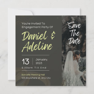 Cartes d'invitation de mariage, dates à retenir