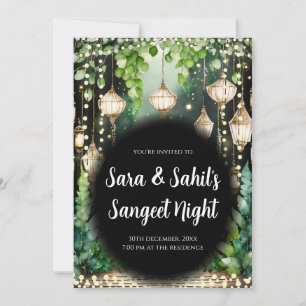 Cartes d'invitation de mariage indien Digital Sang