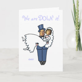 Cartes d'invitation de mariage personnalisées avec