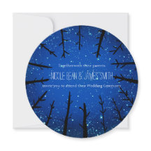 Cartes d'invitation de mariage rustiques avec des
