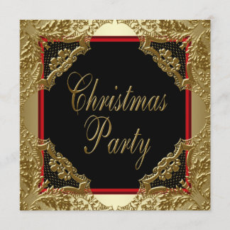 Cartes d'invitation de Noël pour la soirée d'entre