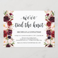 Cartes d'invitation de réception de mariage champê