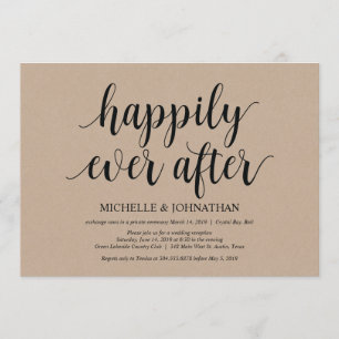 Cartes d'invitation de réception de mariage en fui