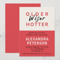 Cartes d'invitation drôles pour 39 ans Humour Plus