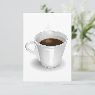 Cartes d'invitation Espresso