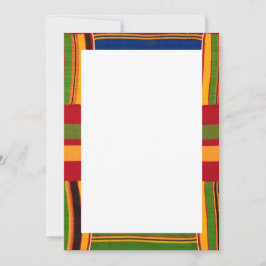 Cartes d'invitation et faire-part à motifs africai