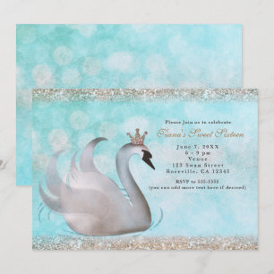 Cartes d'invitation fête d'anniversaire Princesse