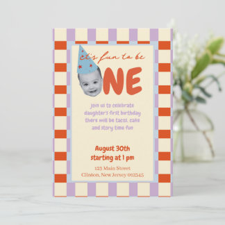 Cartes d'invitation Fun to be One