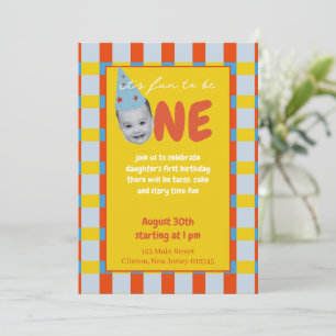 Cartes d'invitation Fun to be One