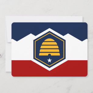 Cartes d'invitation patriotiques avec drapeau de l